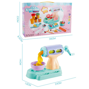 ست خمیر بازی نودل ساز Noodle Maker Play Dough Set - 23 Pieces_اسباب بازی